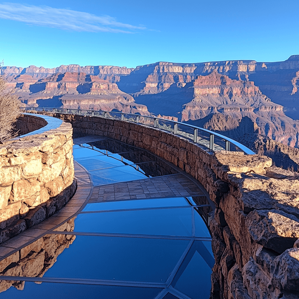 Grand Canyon Skywalk - Arizona DIY Paint By Diamonds
