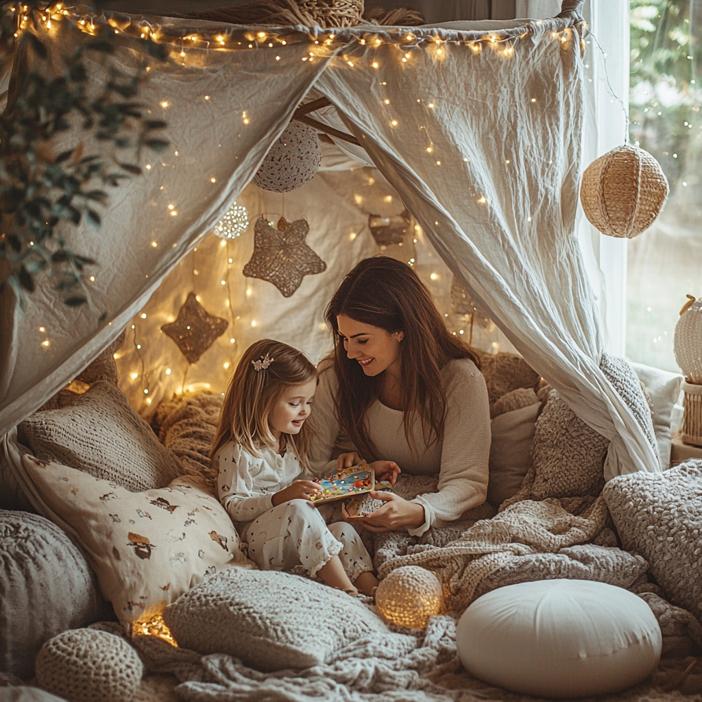 A Magical Escape: DIY Fort Adventure At Home Paint By Color