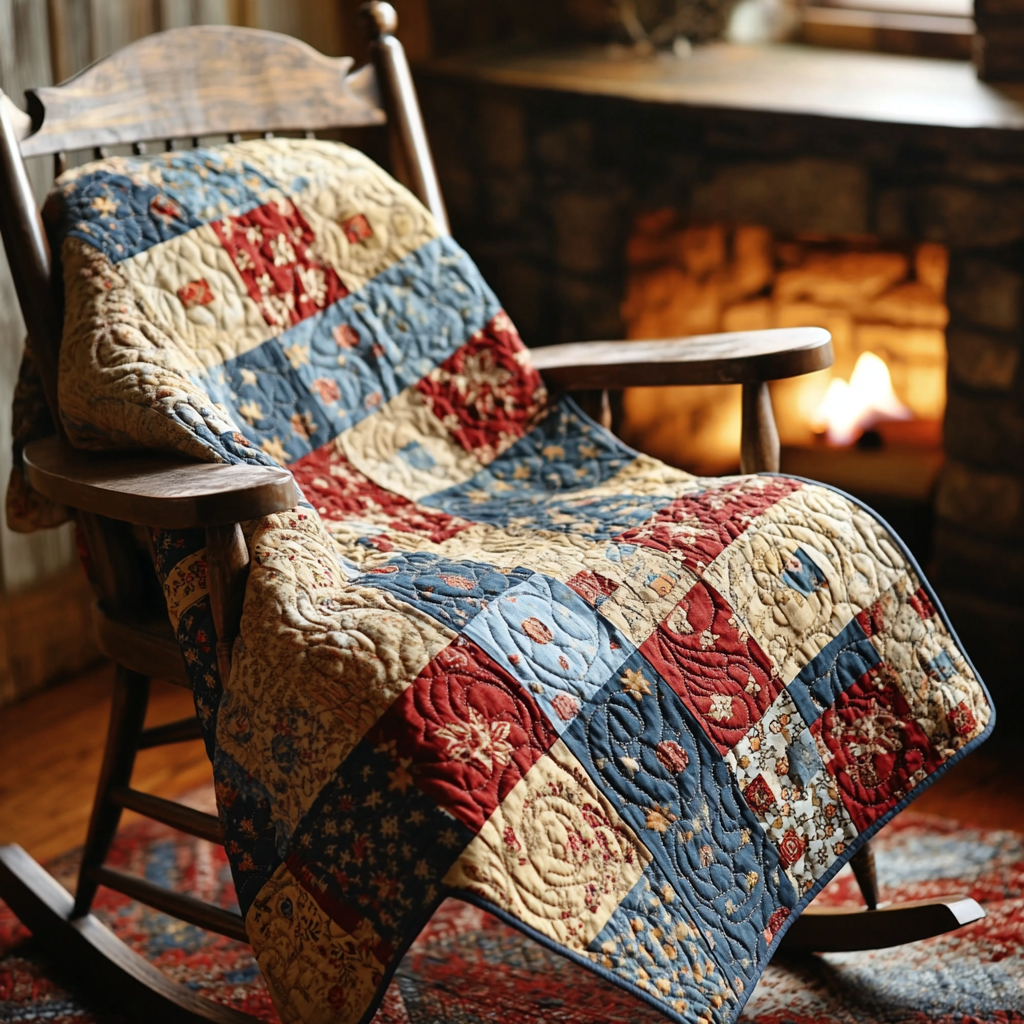 Threads Of Time: Mother-Child Story Quilt Painting Diamond Kit