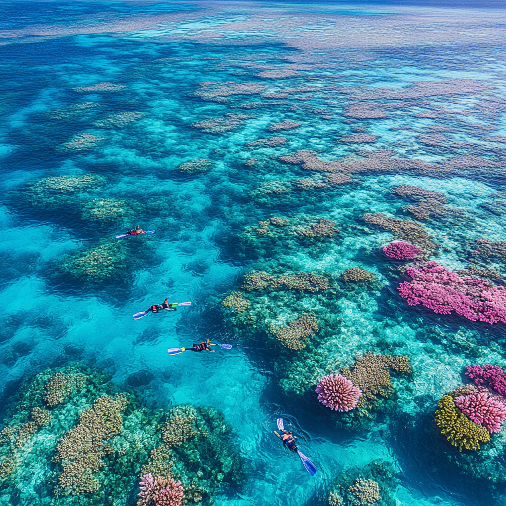 Great Barrier Reef Paint by diamonds kits