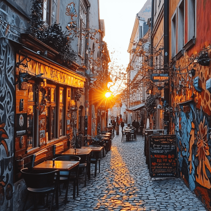 Krakow's Kazimierz District Paint By Color
