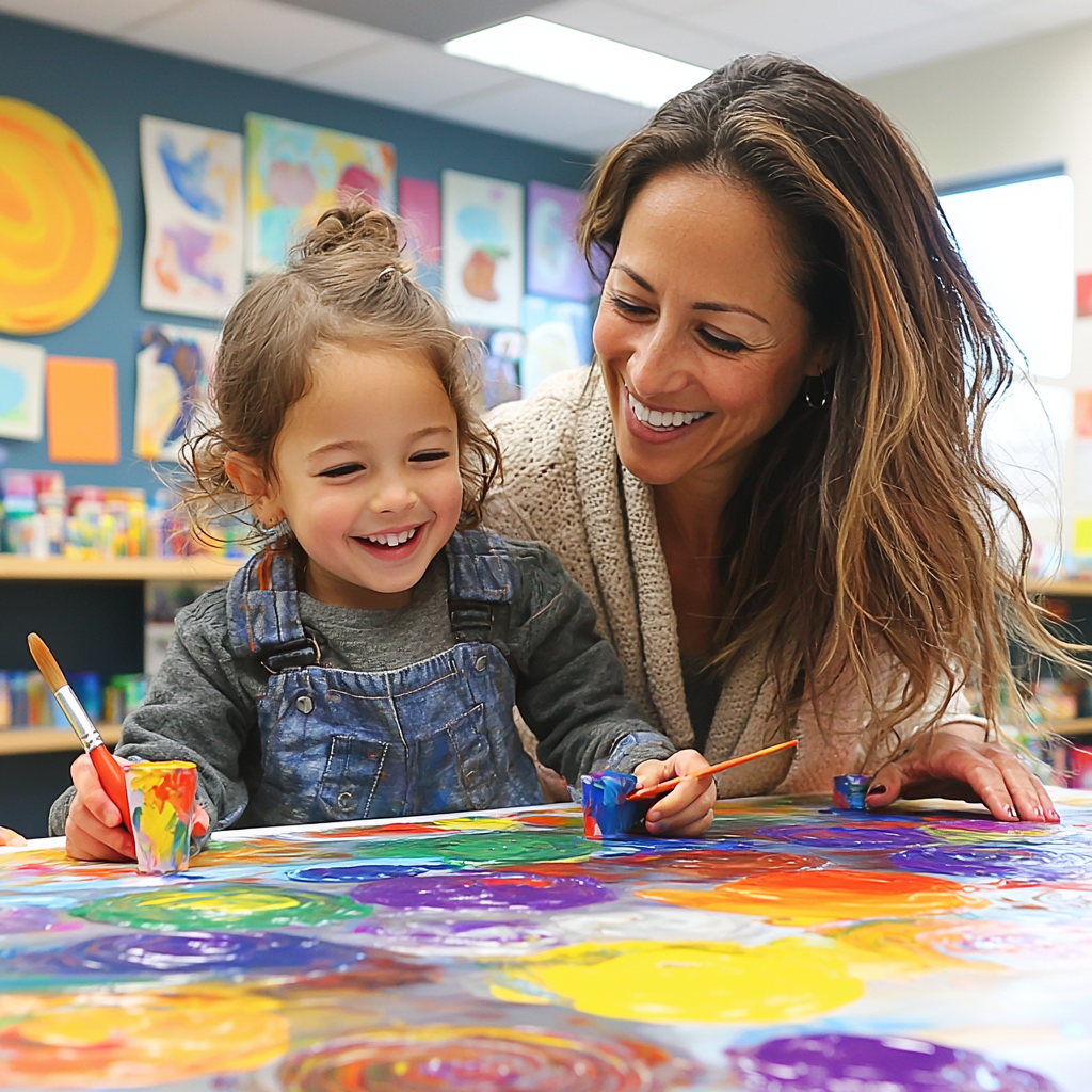 A Canvas Of Dreams: Collaborative Family Painting Paint By Diamonds Kits
