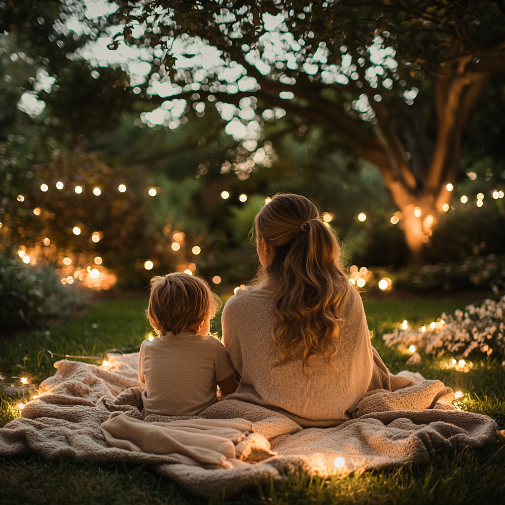 Twinkling Tales: Storytime Under The Stars Paint By Diamond