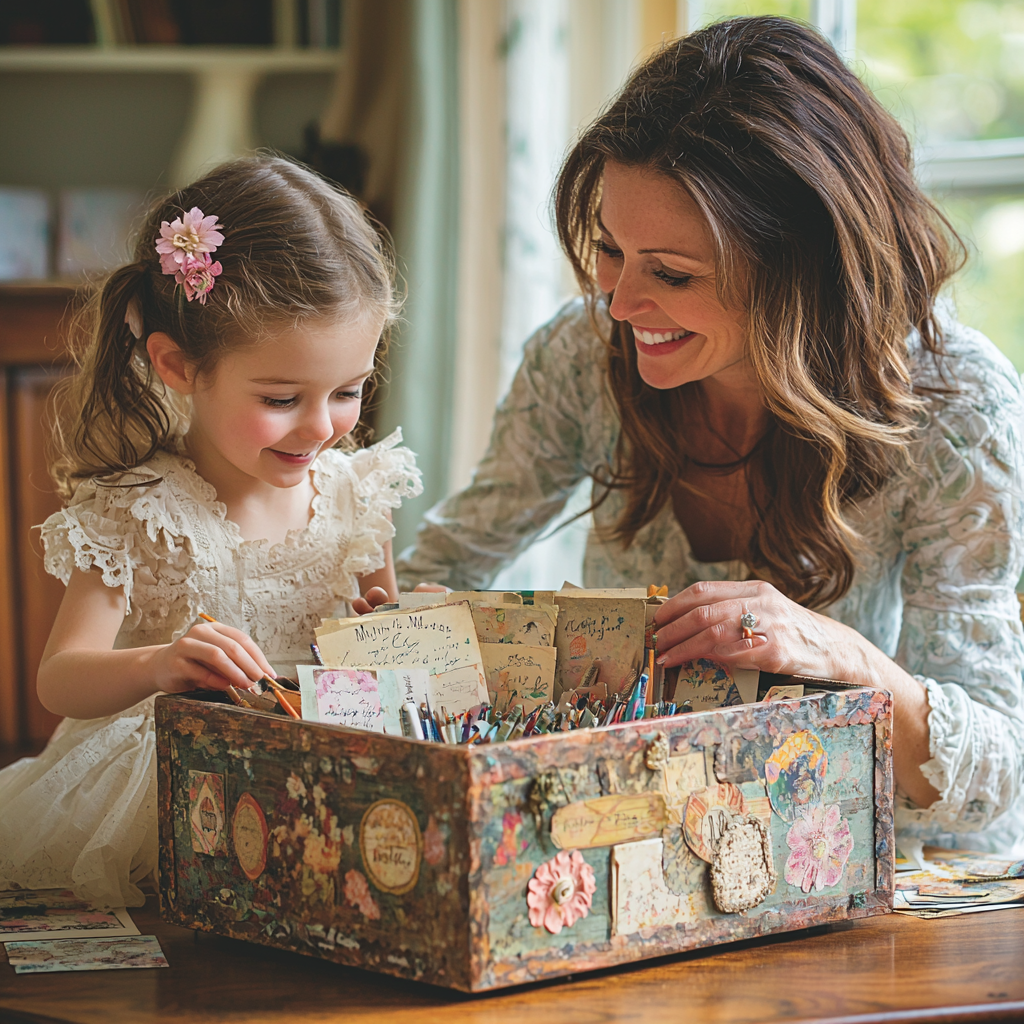 Time Capsules Of Joy: Creating A Memory Box Together Paint By Diamond