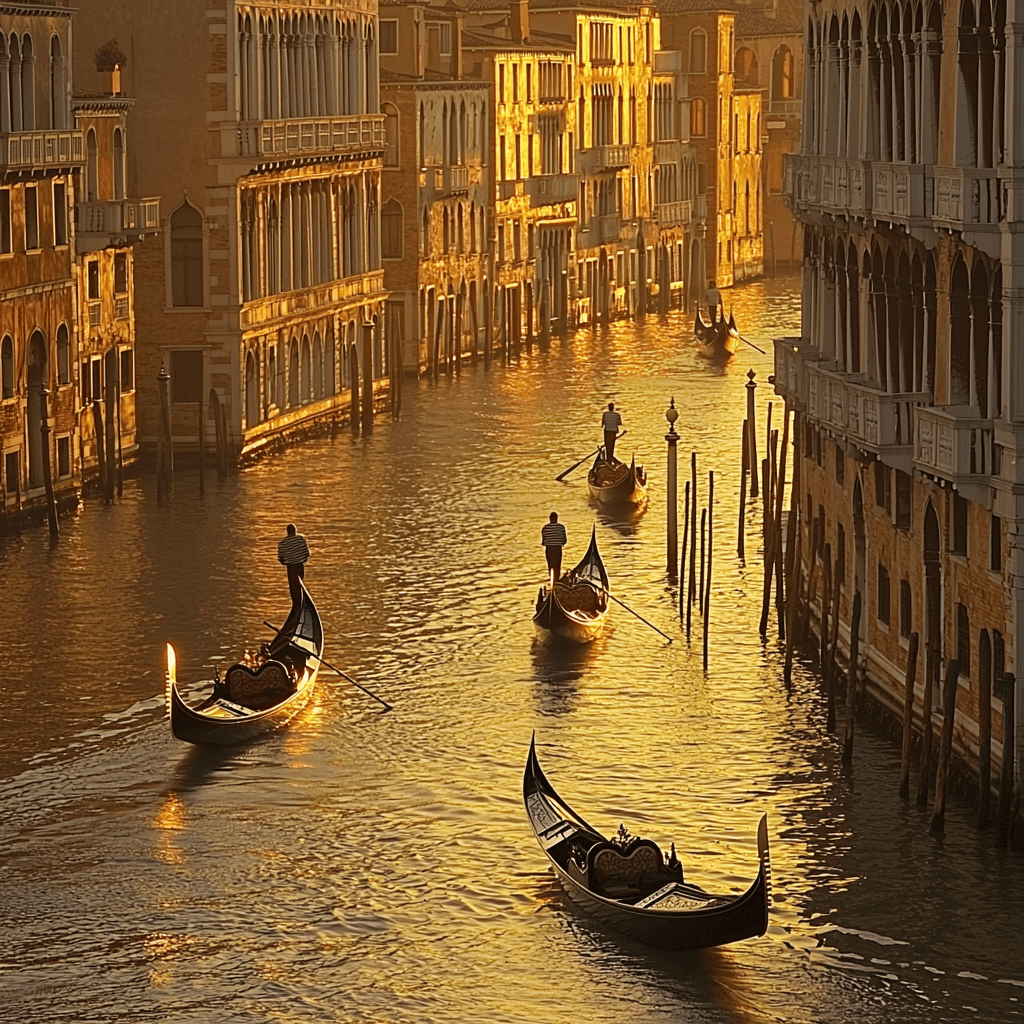 The Canals Of Venice - Venice Diamonded Painting Kits