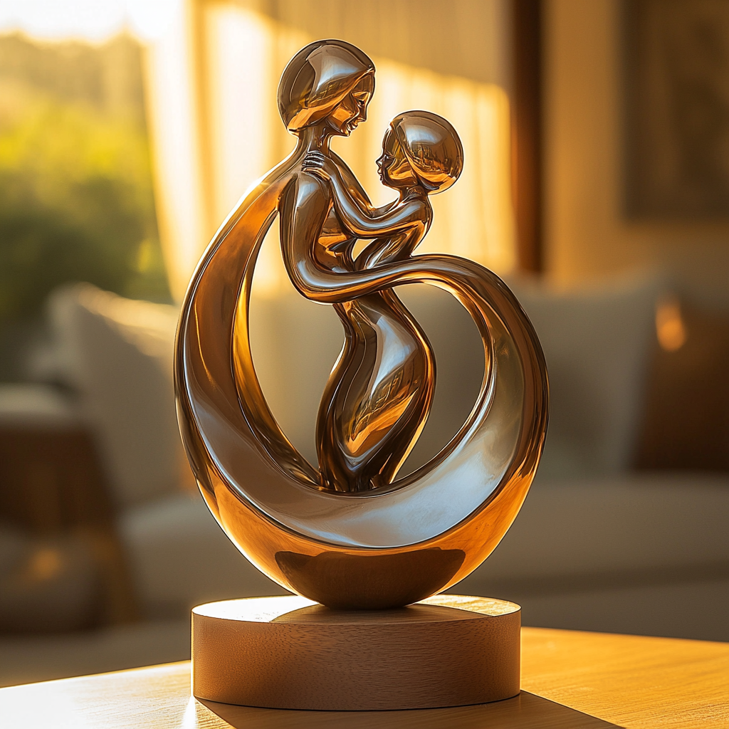 Eternal Rhythms: Dancing In The Light Of Motherhood Painting By Diamonds Kit