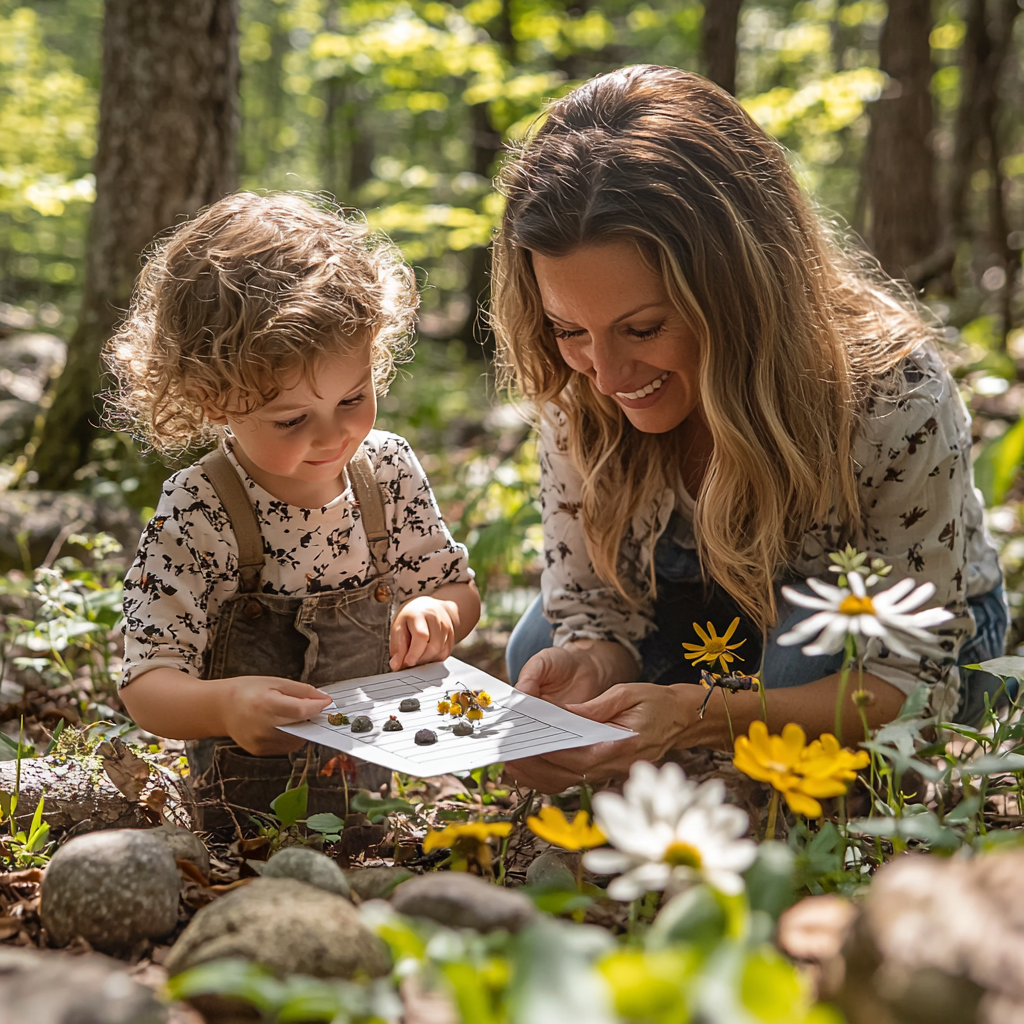 Adventure In Every Step: A Nature Scavenger Hunt Paint By Diamond