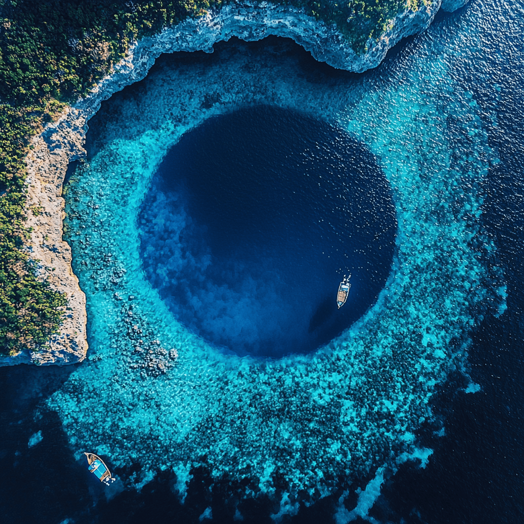 Blue Hole - Belize Painting Diamond Kit