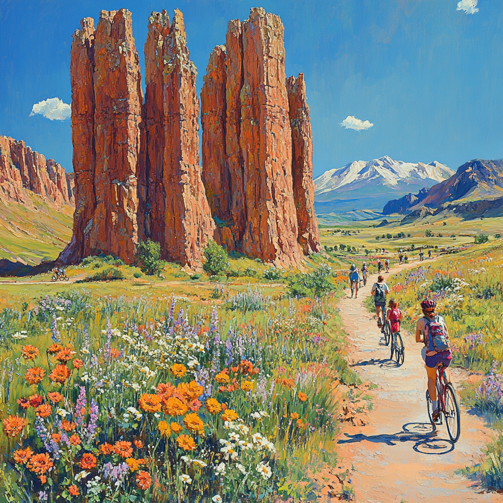 Garden Of The Gods Park diamonded painting kits