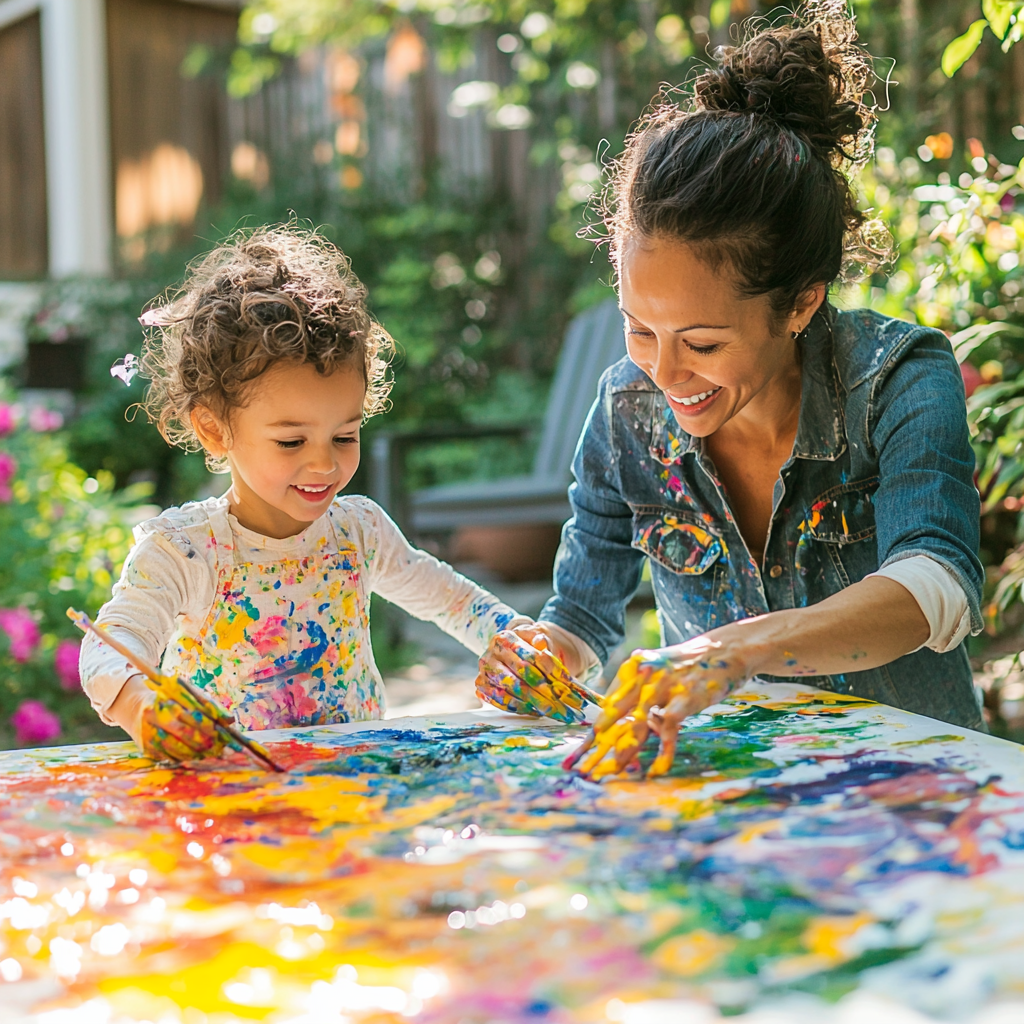 Heartfelt Art: A Family Canvas Painting Paint By Diamonds Kits