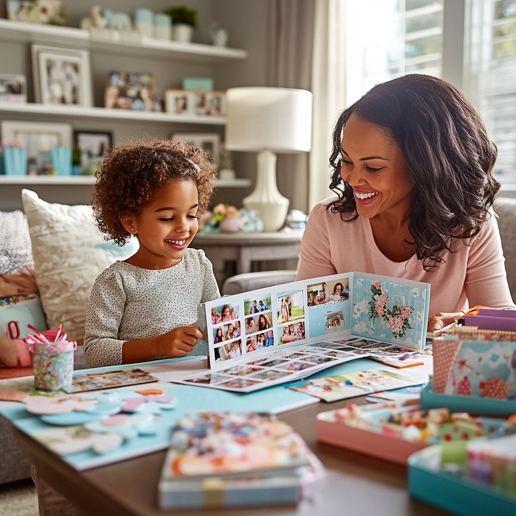 Expressions Of Love: Designing A Family Photo Book Together Paint By Diamonds Kits