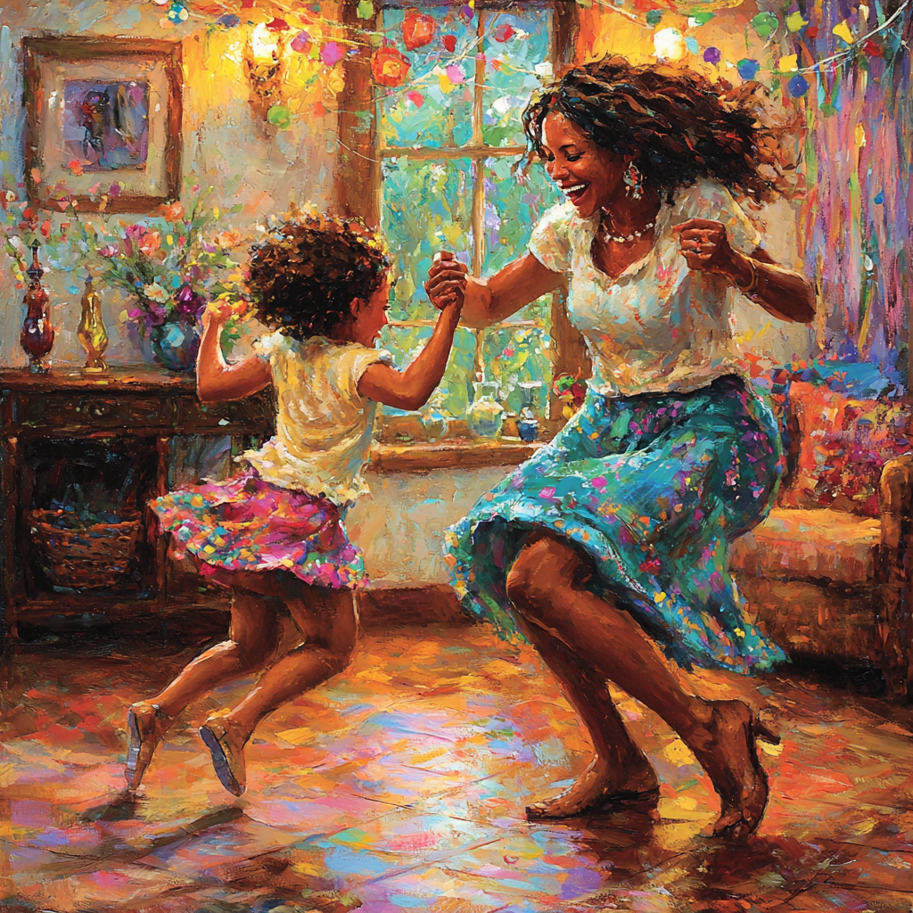 Whirlwinds Of Joy: Dancing Through Life's Moments Diamonded Painting Kits