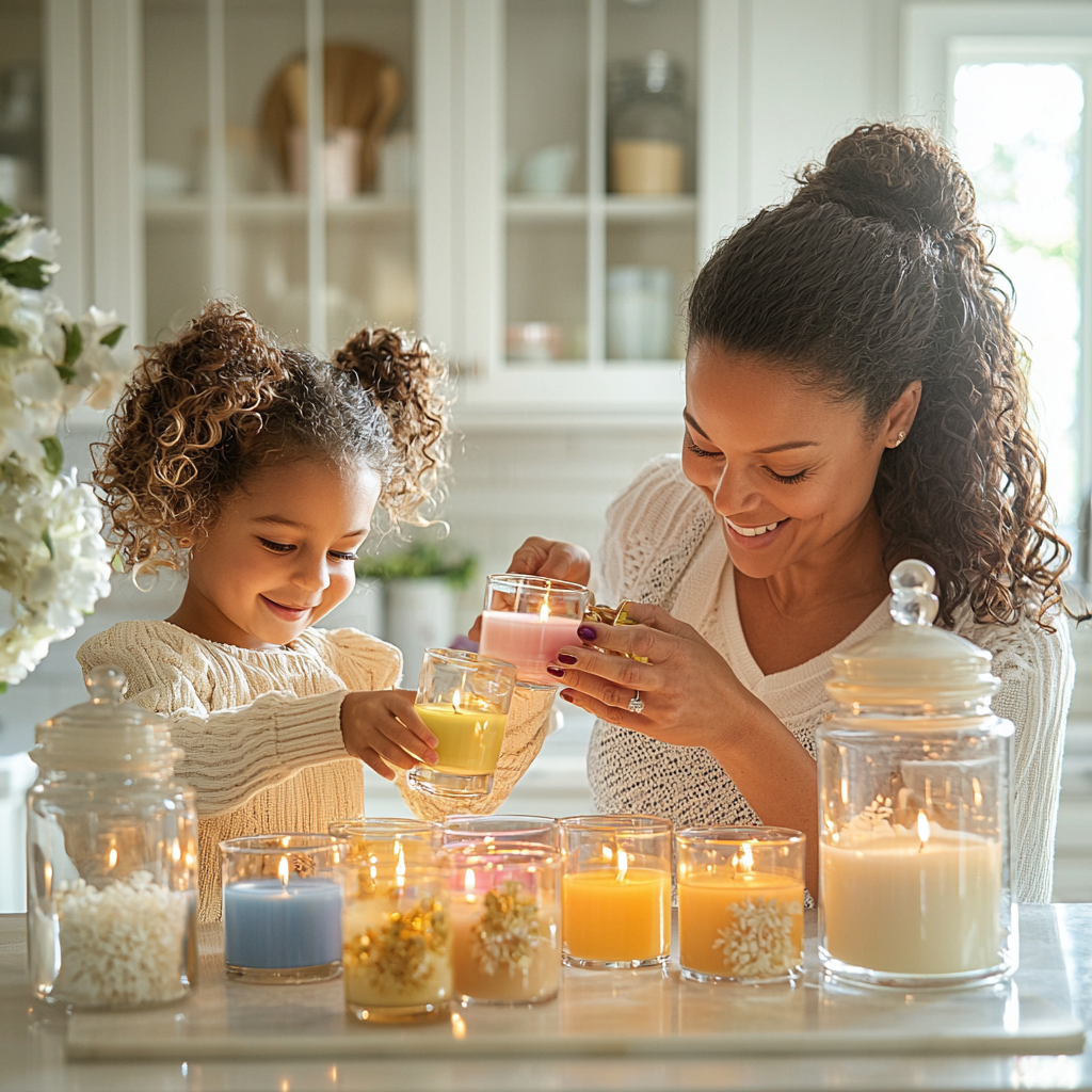 Scent Of Memories: Crafting Custom Candles Together Paint By Diamond