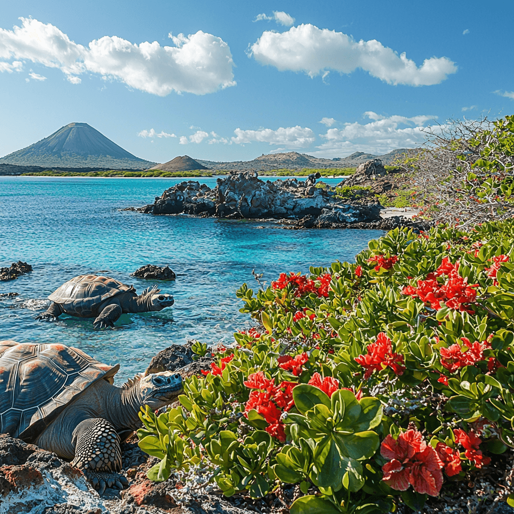 Galapagos Islands Paint By Color