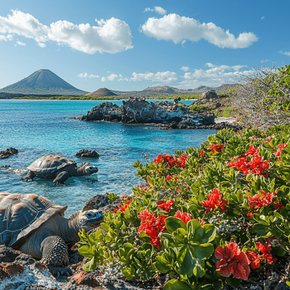 Galapagos Islands Paint By Color