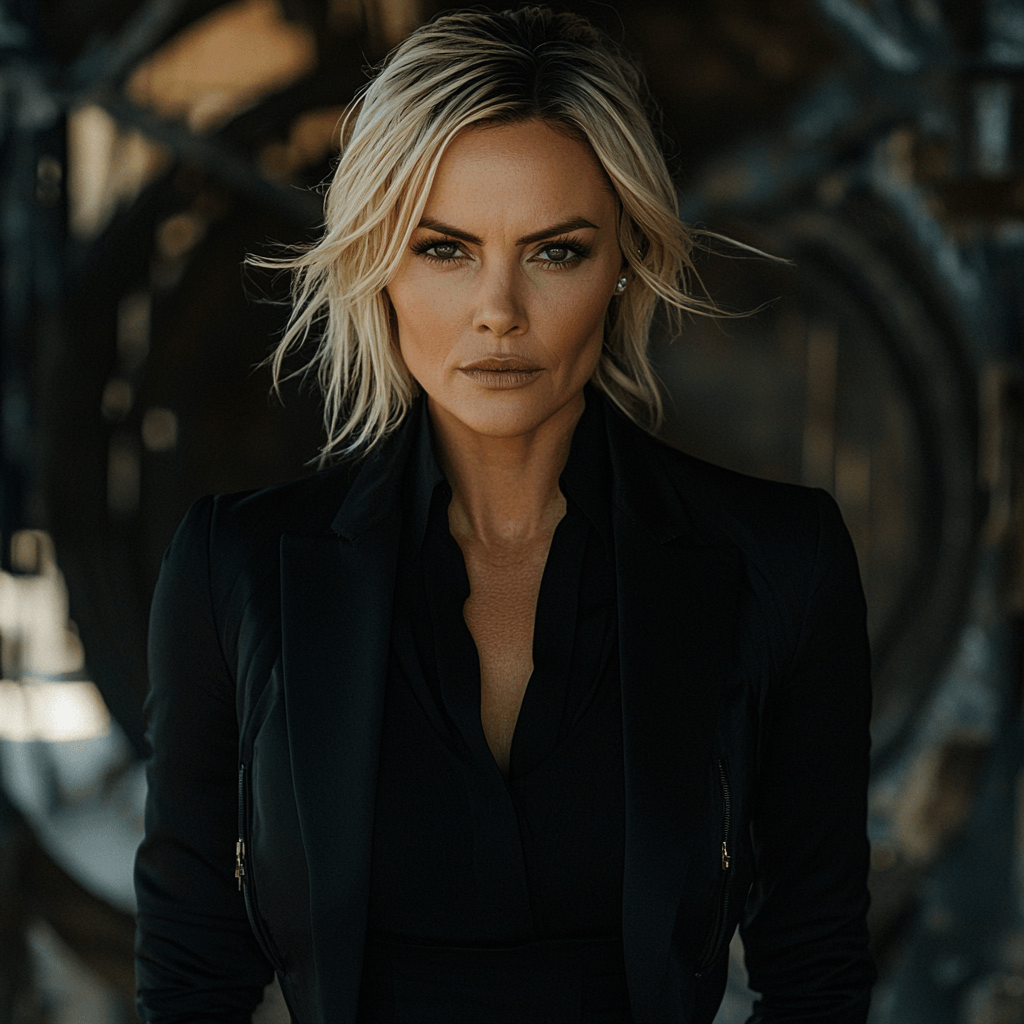 Charlize Theron: The Fearless Femme Fatale Of Cinema Painting By Diamonds Kit