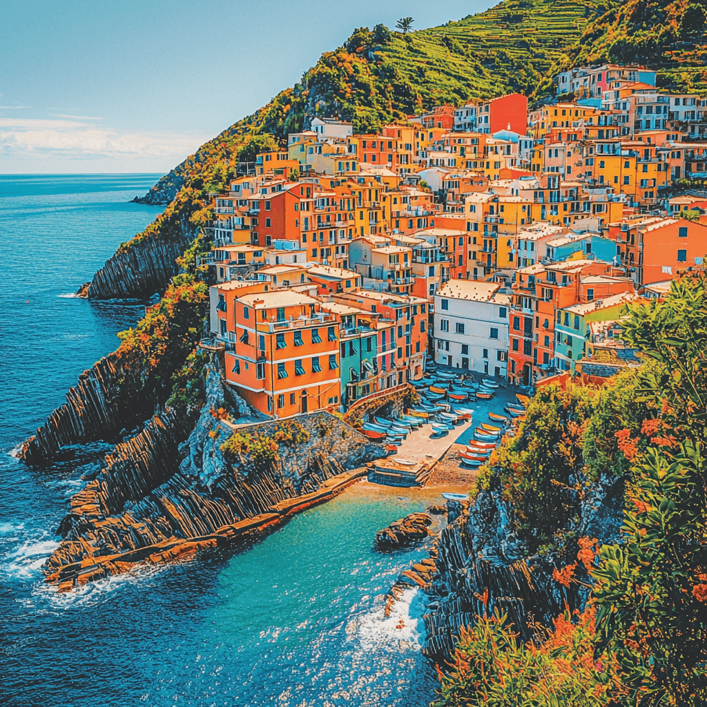 Cinque Terre - Italy Painting Diamond Kit