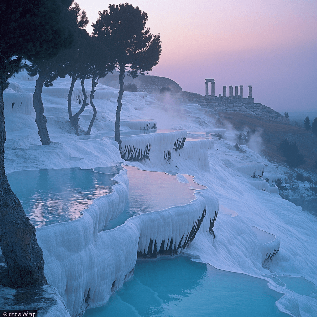 Pamukkale Thermal Pools - Denizli Paint By Diamonds