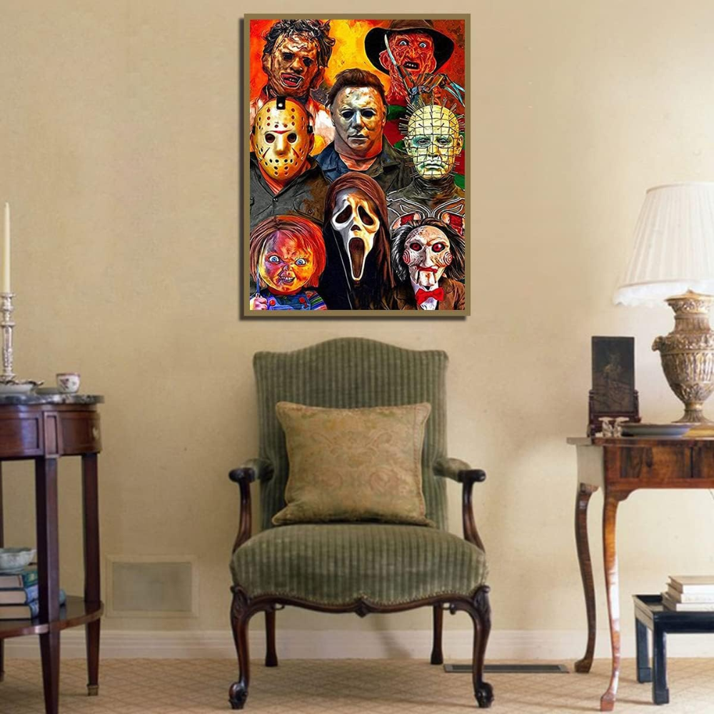 Halloween Paint by Diamonds 5D Full Drill Painting Kit