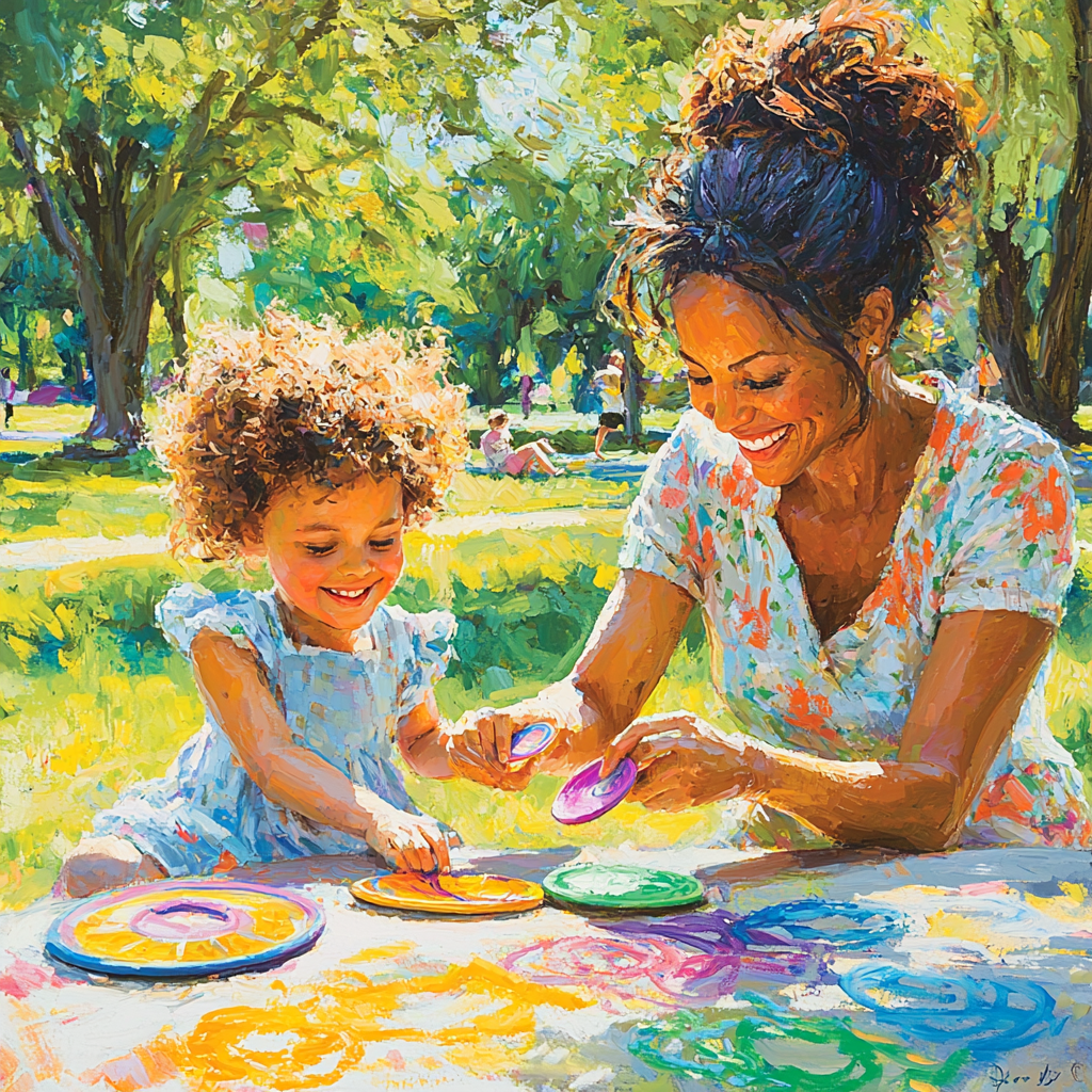 Joyful Footsteps: A Day Of Fun Activities Paint By Diamond
