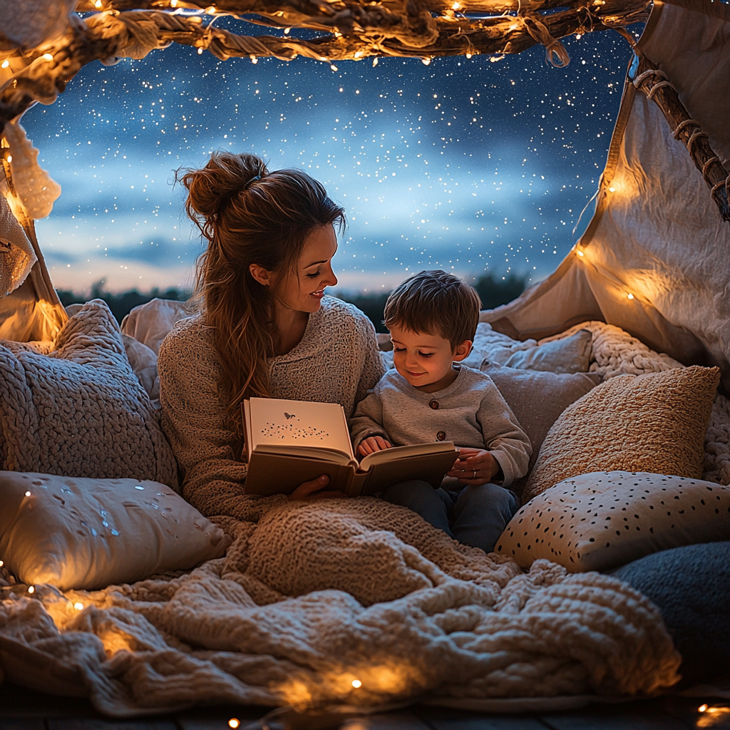 Stories Under The Stars: A Magical Bedtime Tradition Paint By Color