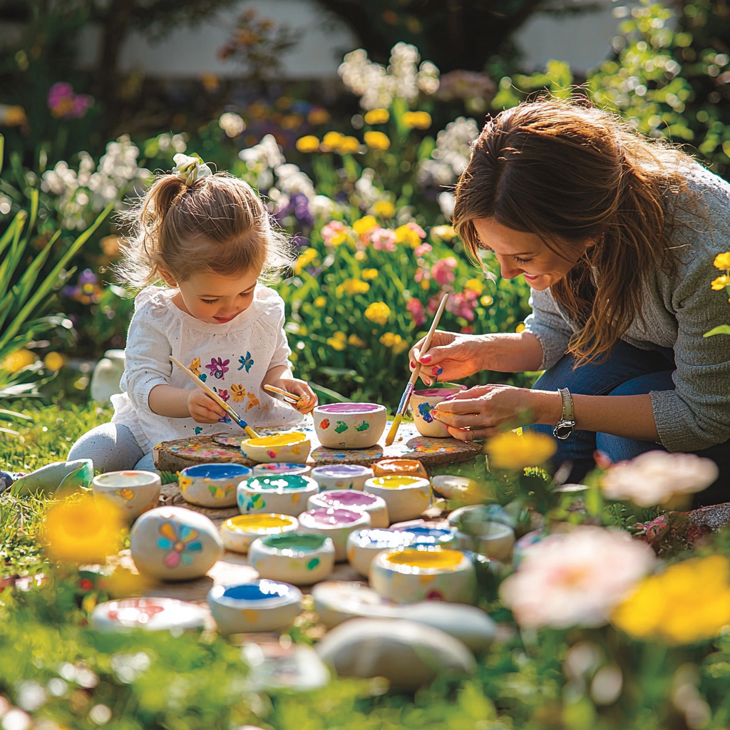 Nature’s Palette: A Day Of Painting Rocks Together Paint By Diamond