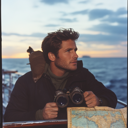 Leonardo DiCaprio: Echoes Across The Ocean Of Dreams diamond painting