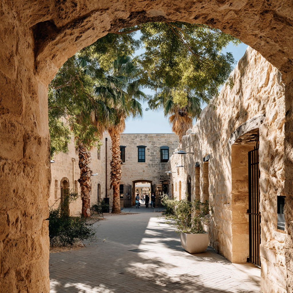 Fremantle Prison Heritage Walk Australia Paint by diamonds art [AI-a9859ce3-51cc5b61488a]