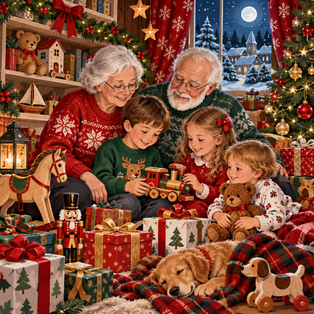 Noel At The Toyroom Window diamonded painting kits [AI-3c4c0027-b953a5536c35]