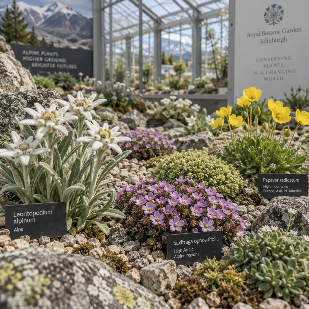 Royal Botanic Garden Edinburgh Alpine House painting diamond kit [AI-b57ba3e4-cbc7bf57dec1]