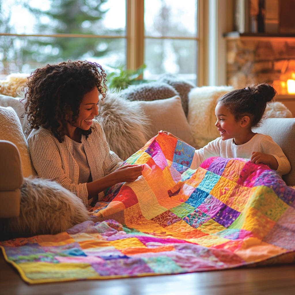 Hearts Alight: Crafting A Family Quilt Of Love Paint By Diamond