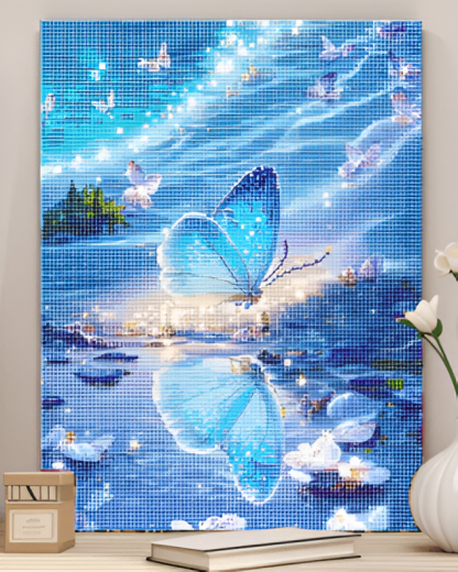 Butterfly Themed Diamond Painting Full Drill Art Kit
