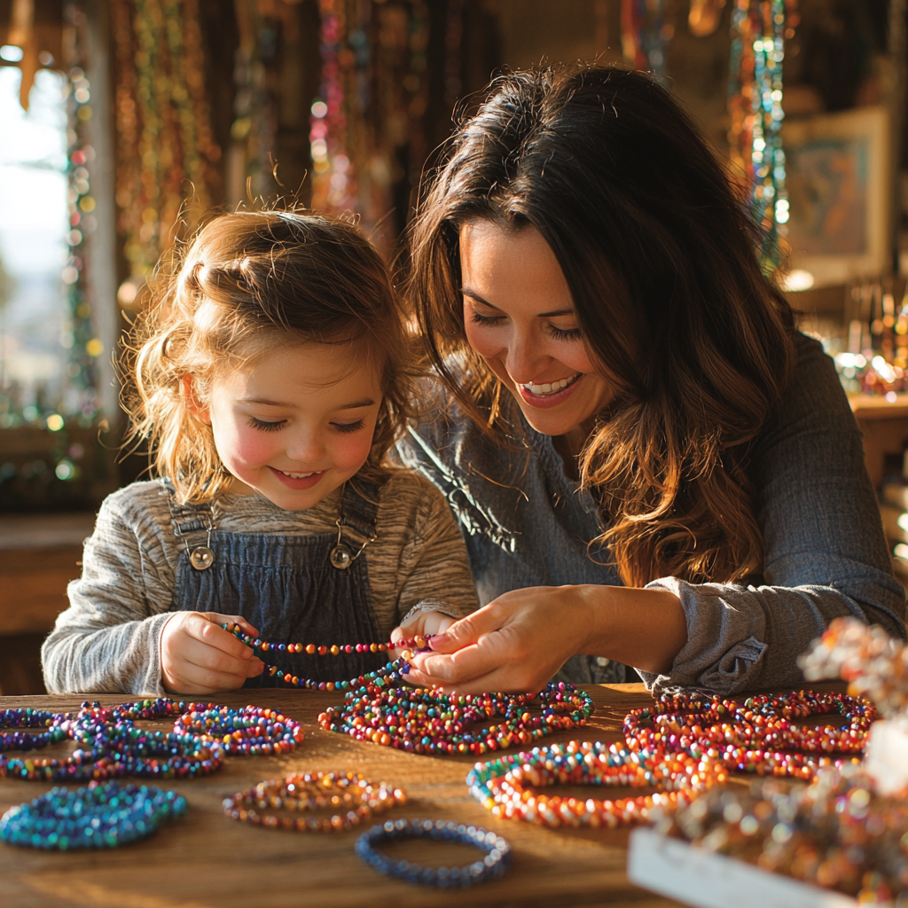 Timeless Connections: Crafting Handmade Jewelry Together Paint By Diamond