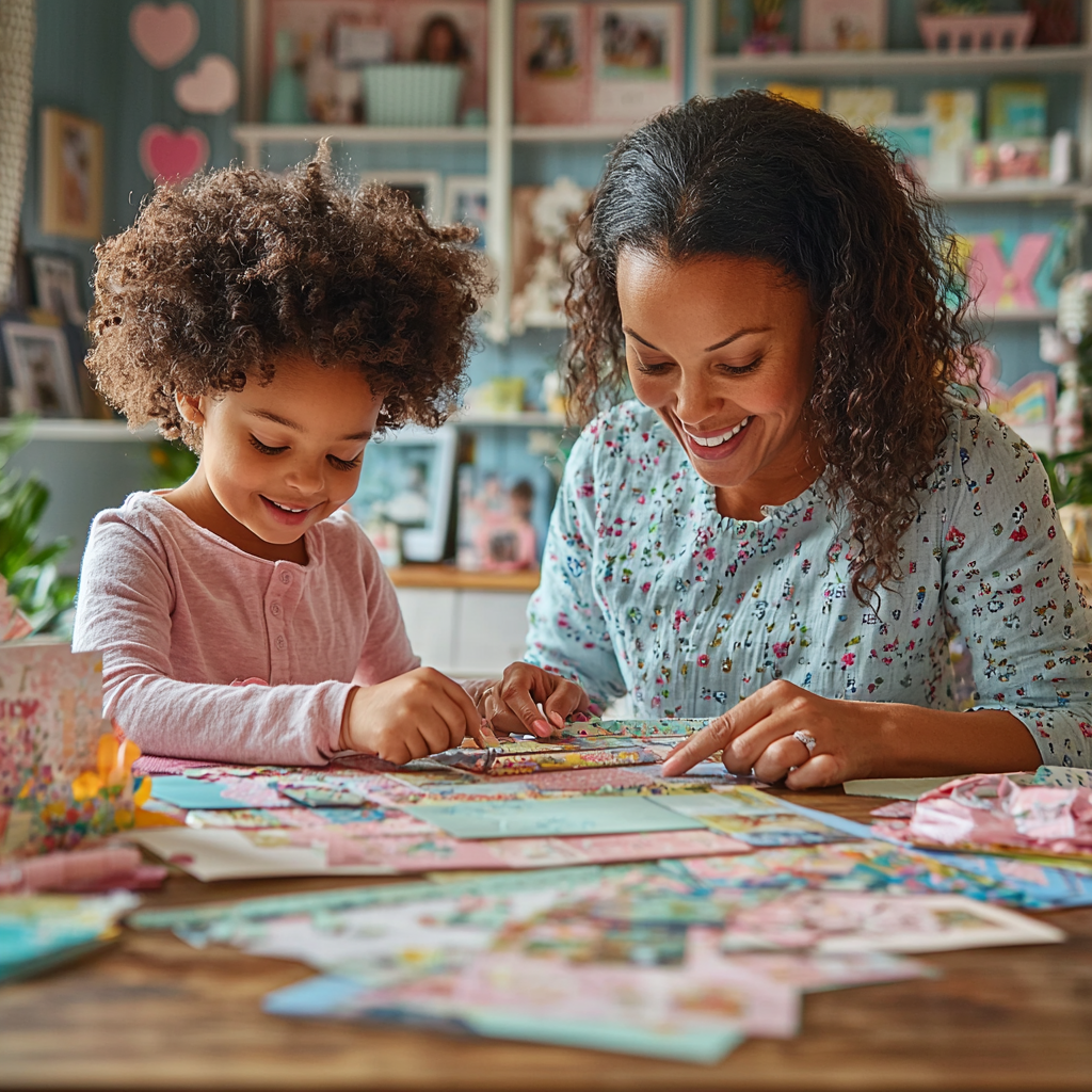 Threads Of Connection: A Family Scrapbooking Session Paint By Diamonds Kits