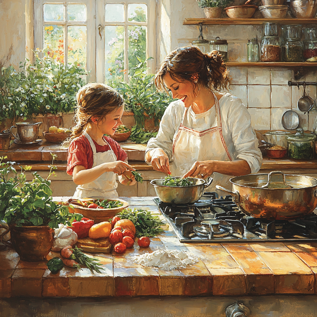 Whispers Of The Past: A Family Recipe Day Paint By Color