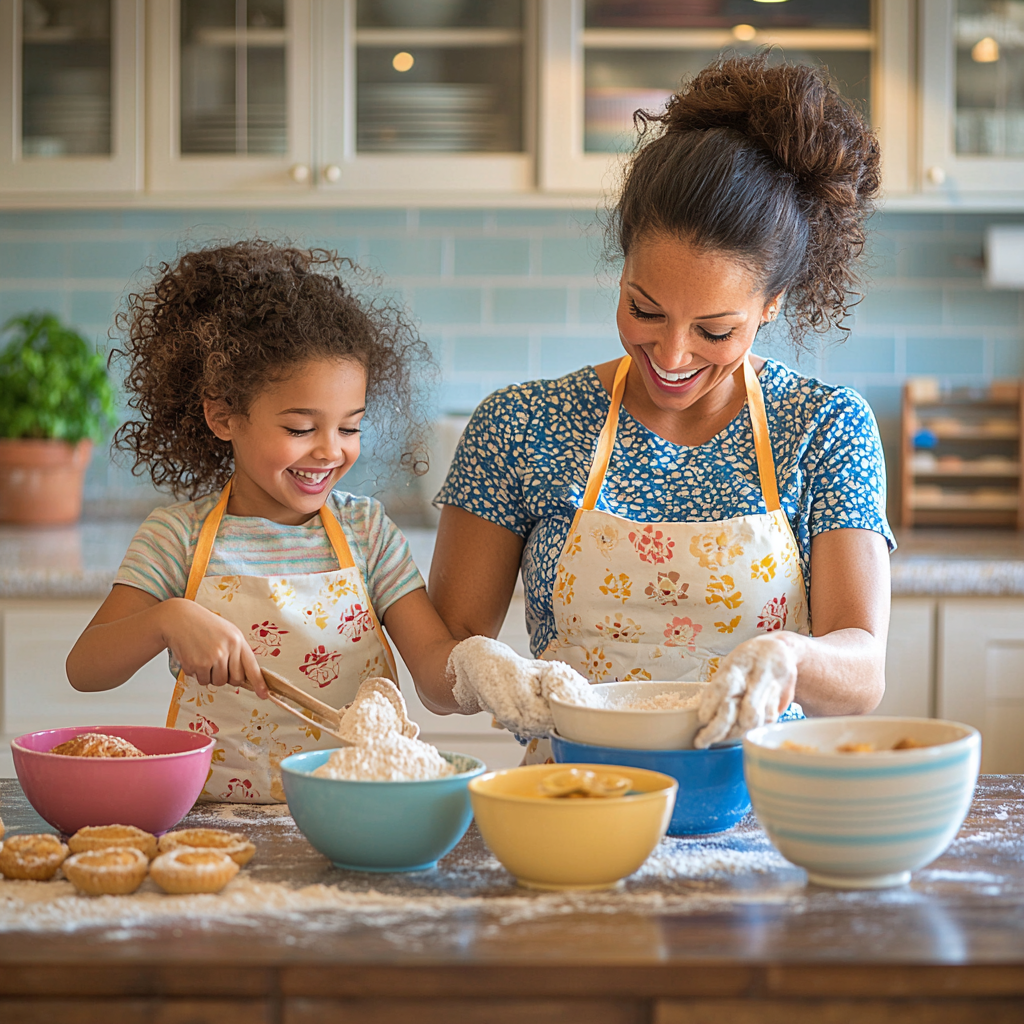 Embrace Of Joy: Baking Together Diamonded Painting Kits