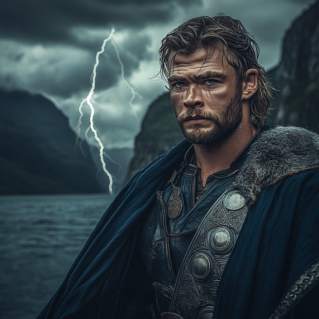 Chris Hemsworth: Stormcaller Of The Northern Skies Paint by diamonds kits