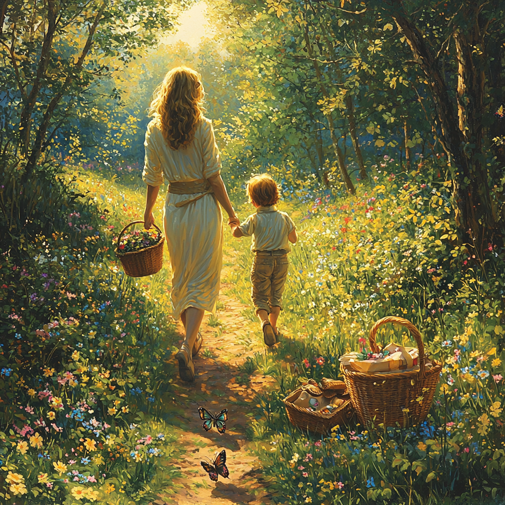 Nature’s Embrace: A Day Of Discovery Together Diamonded Painting Kits