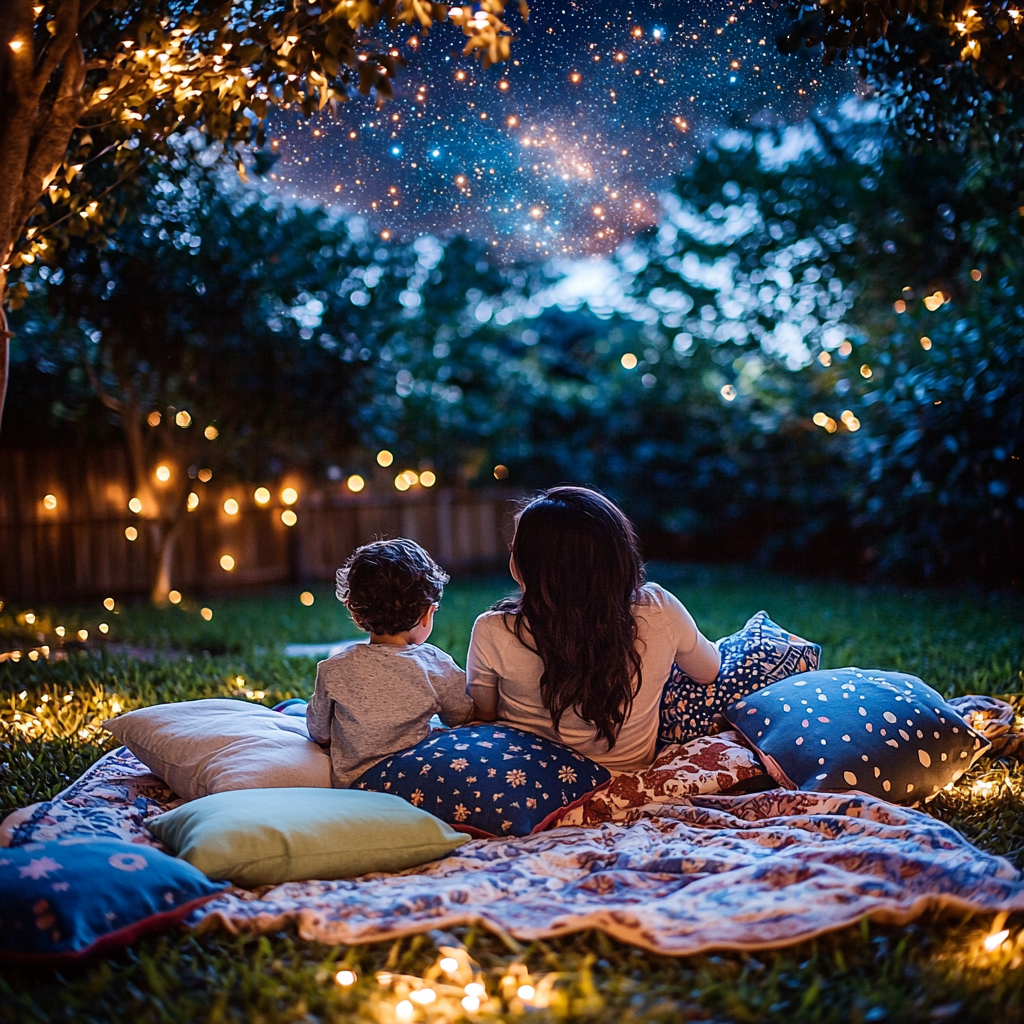 Starlit Stories: A Night Of Enchantment And Tales Diamonded Painting Kits