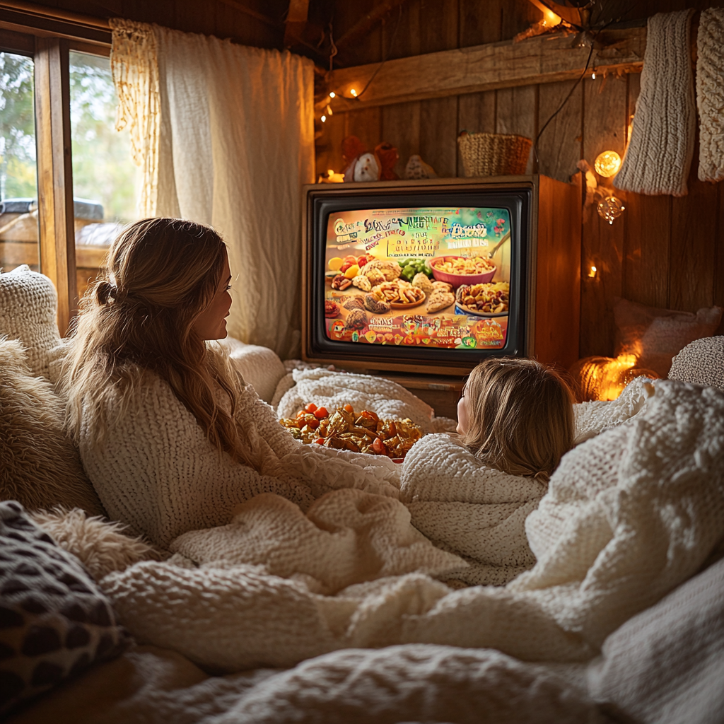 Cinematic Moments: A Home Movie Night Paint By Diamond