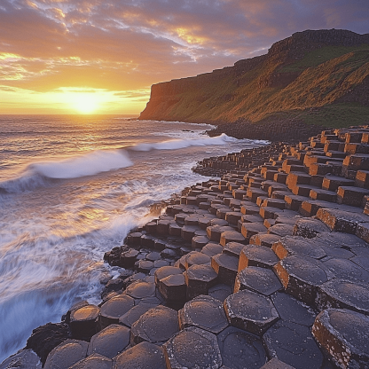 The Giant's Causeway Paint By Color