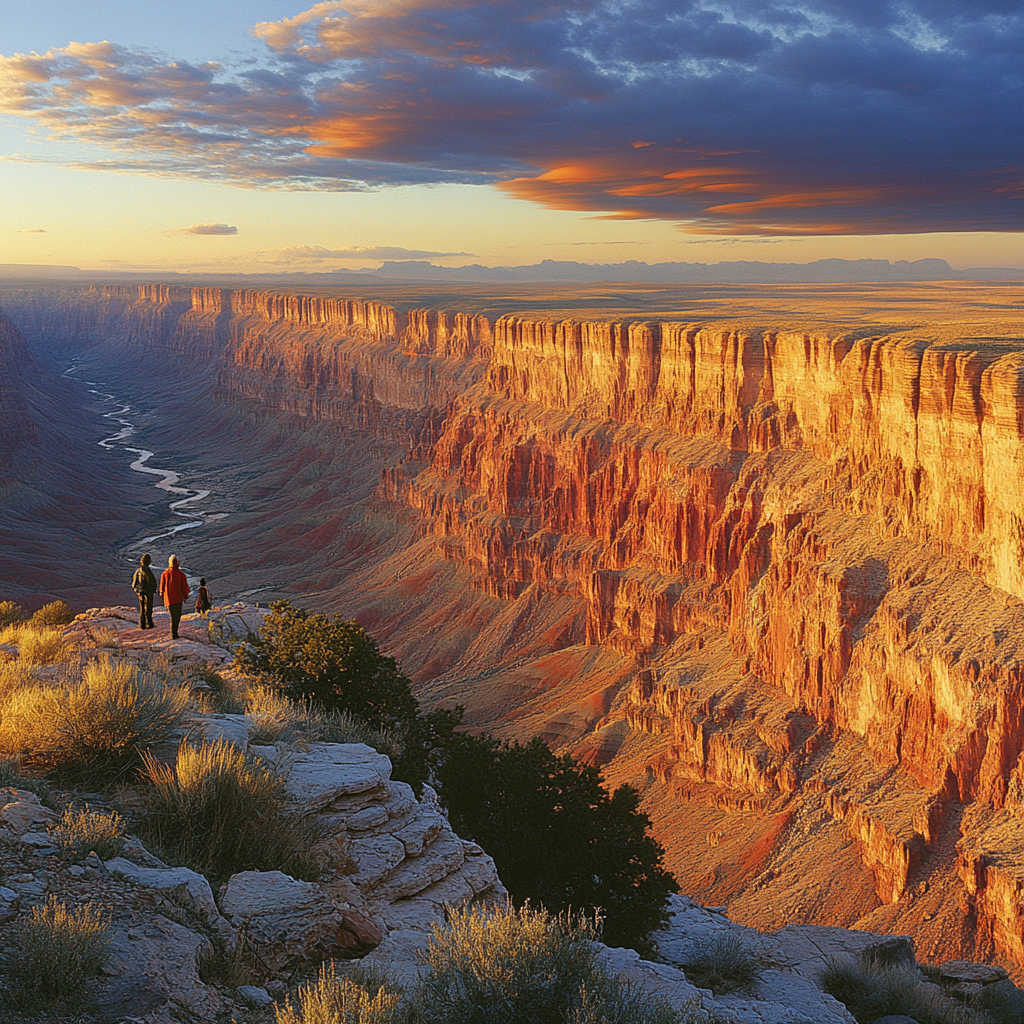 Grand Canyon Rim Vista paint by diamonds