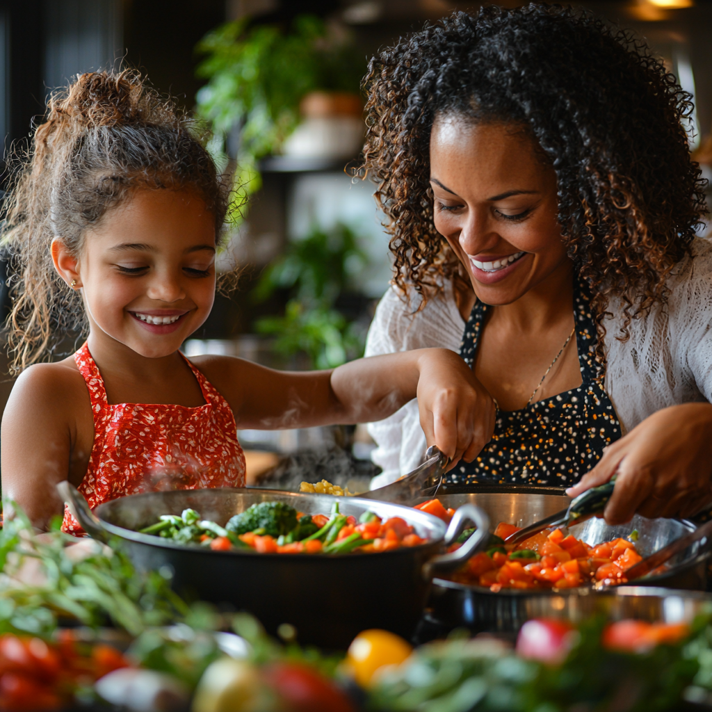 Culinary Delights: A Family Cooking Class Paint By Diamond