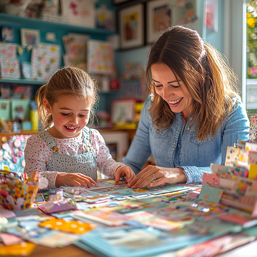 Magical Moments: Crafting A Family Scrapbook Paint By Color