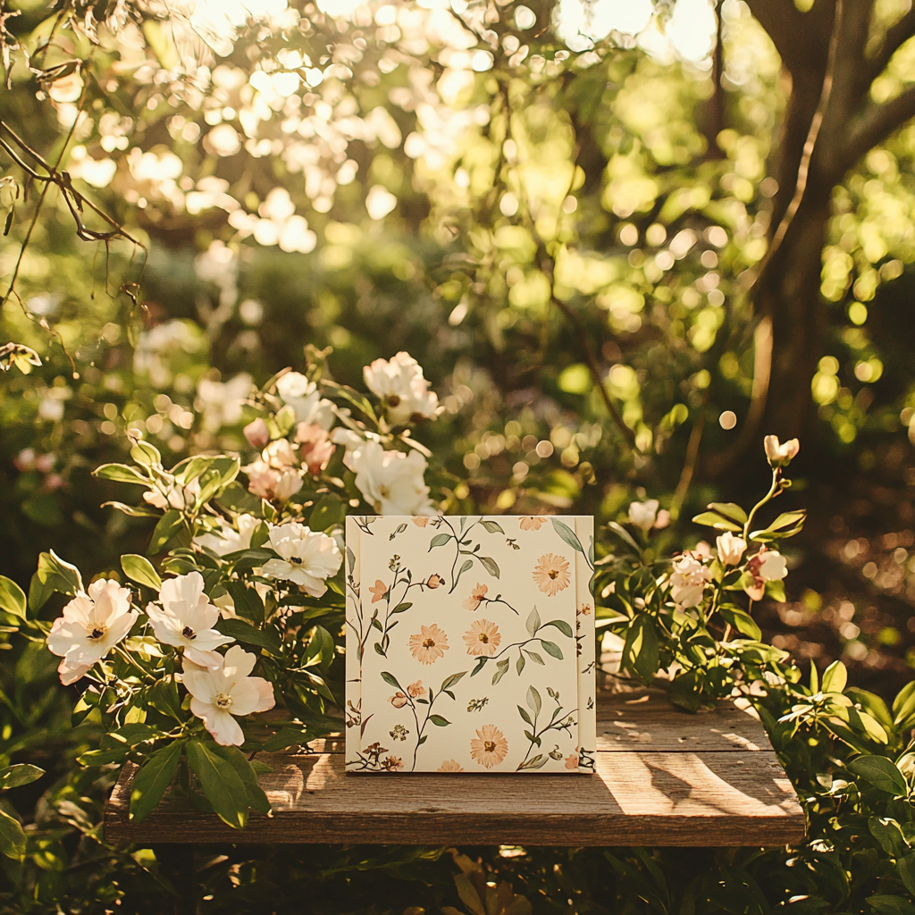 Harmony Of Hearts: A Handwritten Letter In A Blooming Garden Paint By Diamonds Kits