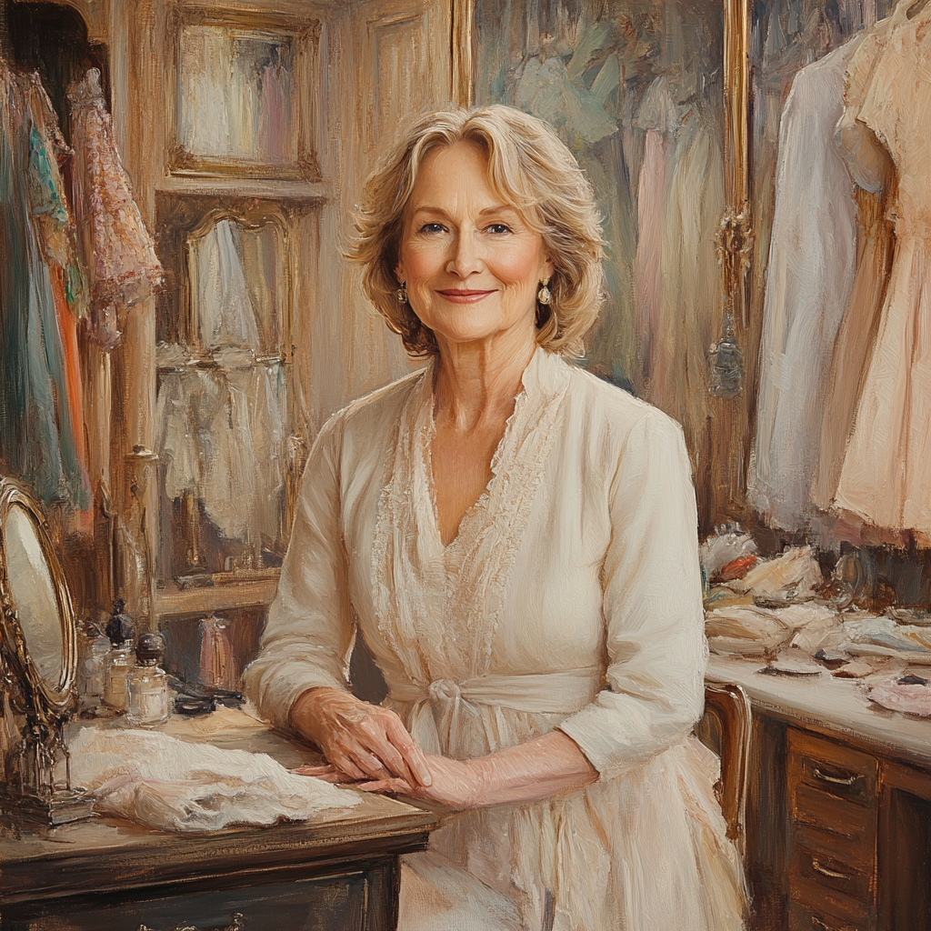 Meryl Streep The Chameleons Artistry paint by diamond