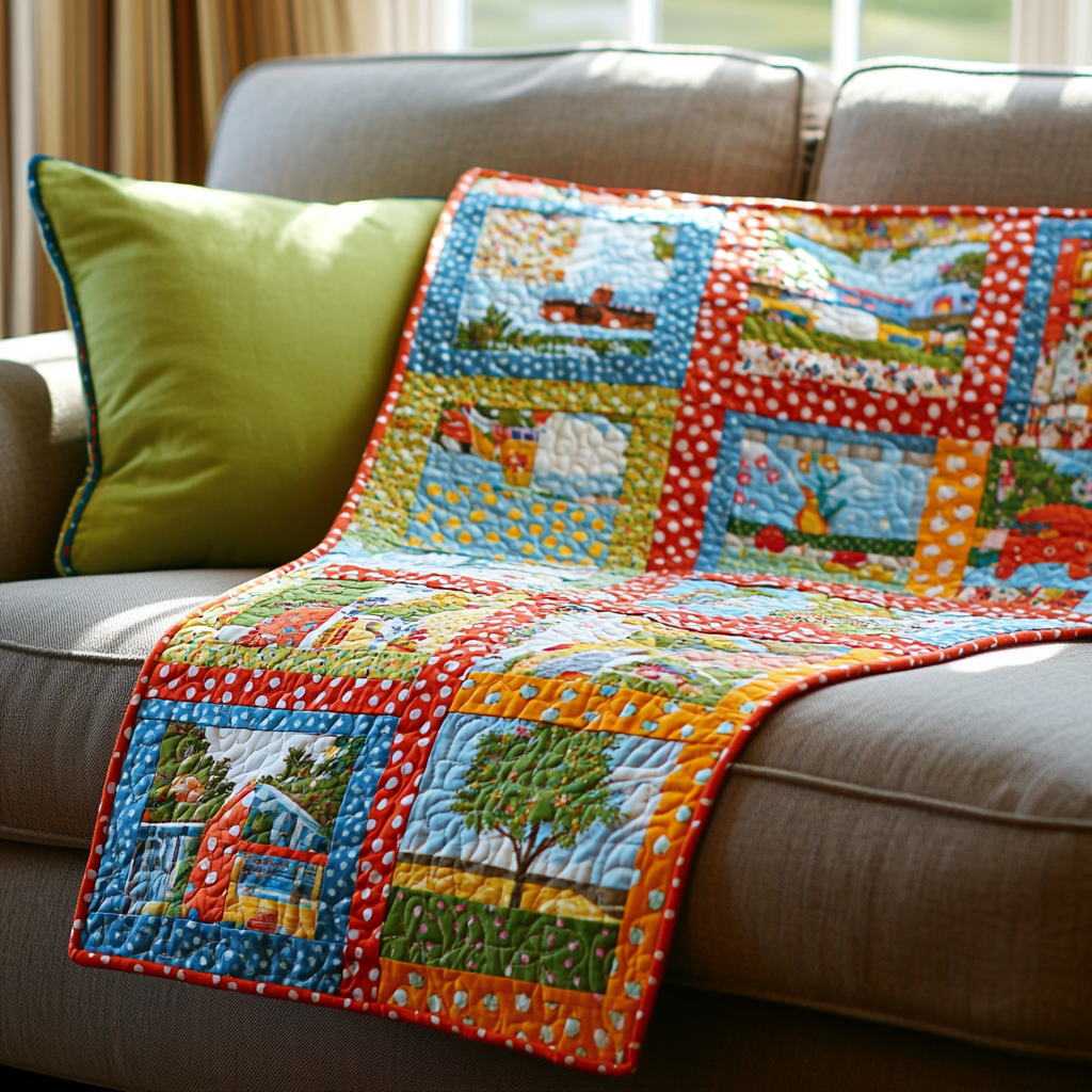 Woven Memories: A Quilt Of Love And Laughter Paint By Diamond