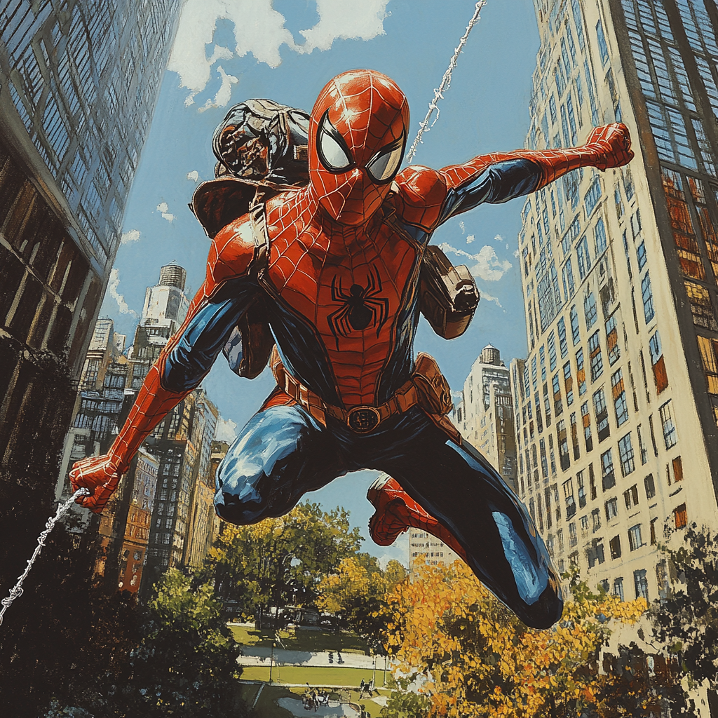Tom Holland: Between Webs And Wonder paint by diamonds