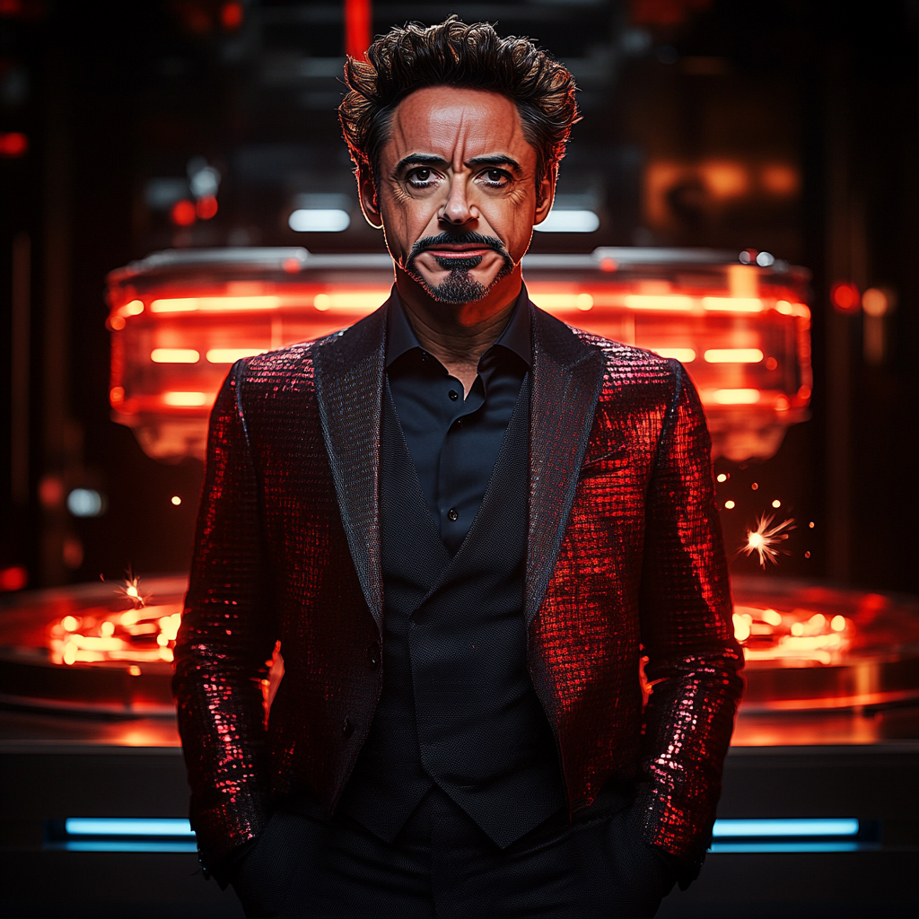 Robert Downey Jr.: The Iron Legacy Of Tony Stark Reforged paint by diamond