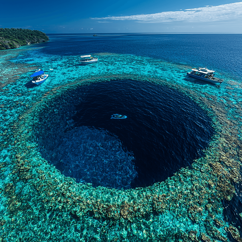 The Blue Hole - Belize Diamonded Painting Kits